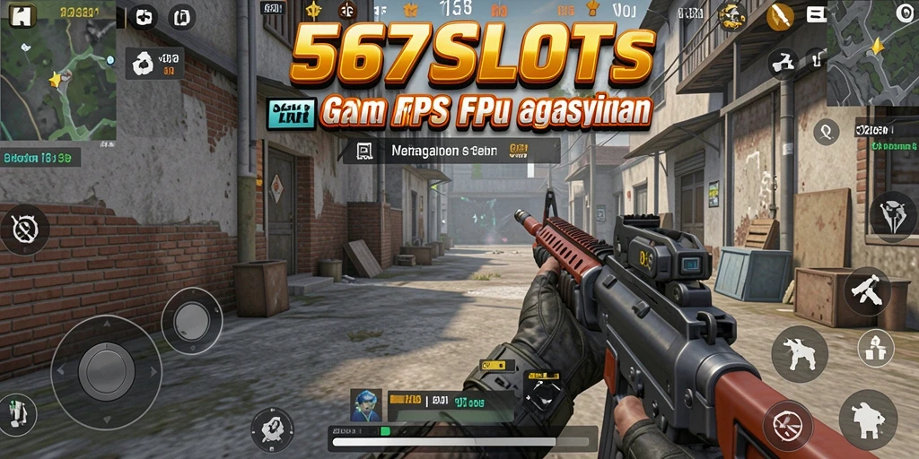 Screenshot gameplay 567SLOTS yang menampilkan aksi tembak-menembak seru.