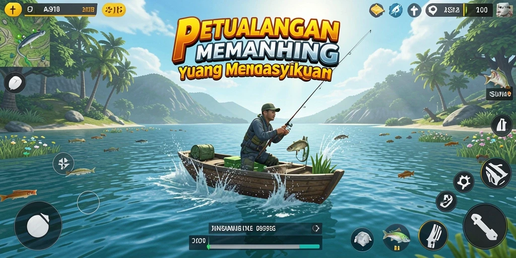 Tangkapan ikan yang menakjubkan dalam gameplay ASIA918.