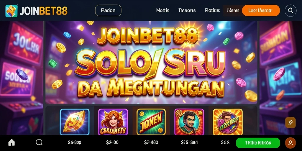 Tampilan menarik dari gameplay slot JOINBET88.