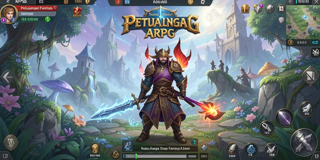 Tangkapan layar gameplay RP55 menampilkan aksi pertarungan seru dan grafis yang memukau.