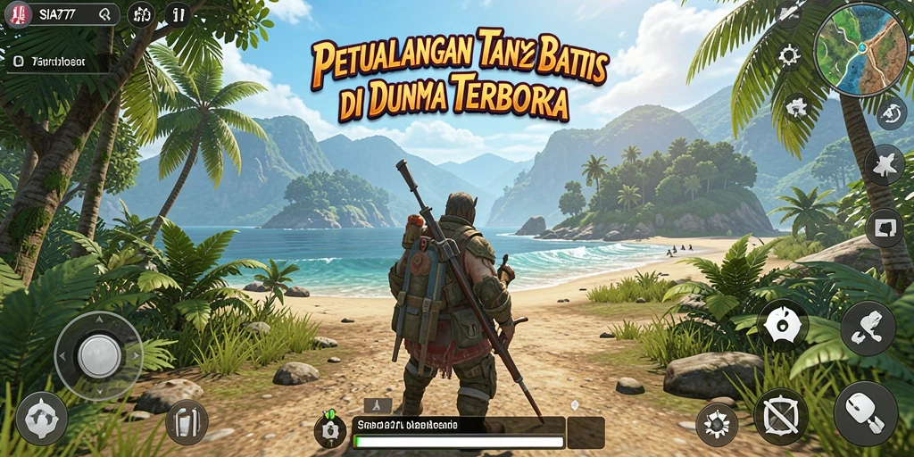 Tampilan gameplay mendebarkan di dunia terbuka SIA777.