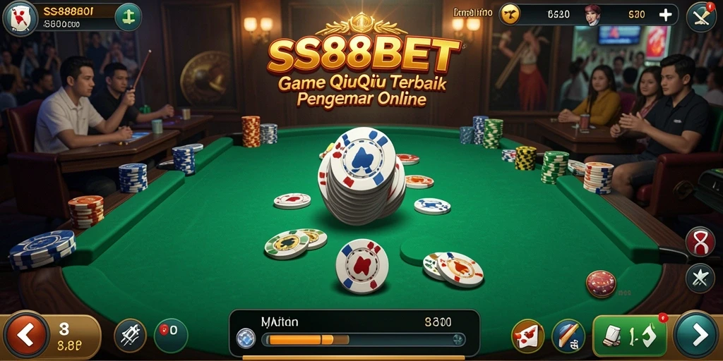 Tampilan gameplay QiuQiu yang menarik di SS88BET.