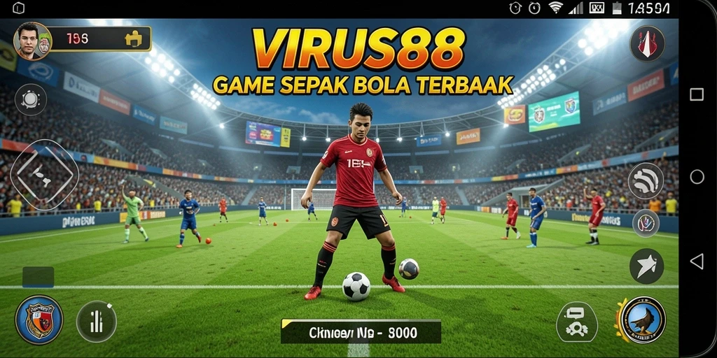 Tampilan gameplay seru dan mendebarkan di VIRUS88.